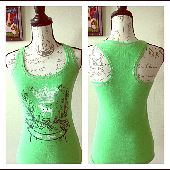 PINK Victoria's Secret Tops - $5 CLEARANCE RACK! Live In Pink by VS Tank Top.